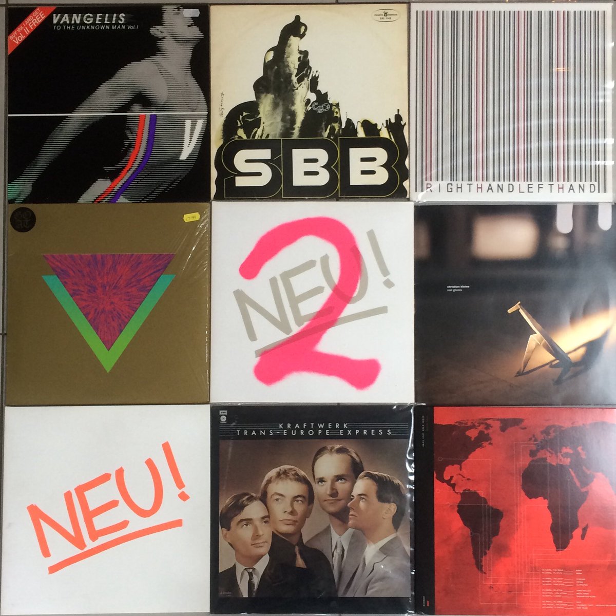 Llwyd_Owen's tweet photo. Diwrnod 7 / Day 7
Cefn wrth gefn yn cyfieithu
Back to back, baby
#vinyl #krautrock #prog #rock #offerynnol #instrumental https://t.co/2xGkO5rOvD