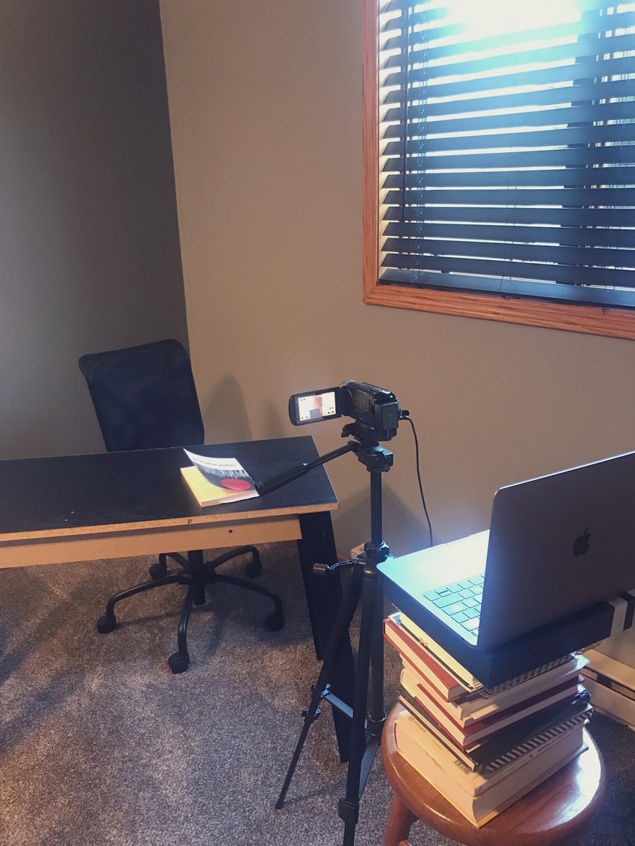 anna_christians's tweet photo. online school project fun. aka: don’t hire me for your next video project. 

anyways, thanks for the great read @chuckdegroat! https://t.co/j5iFbswdBA
