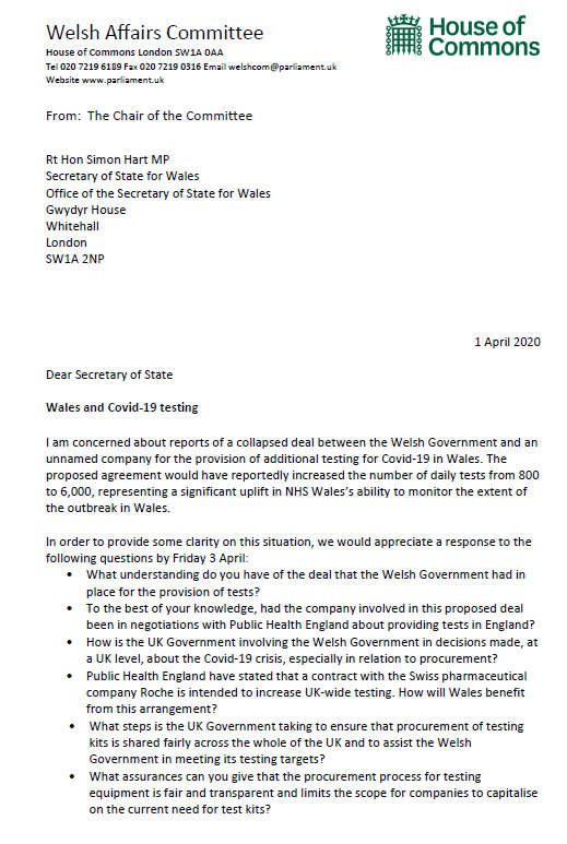Welsh Affairs Committee tweet media
