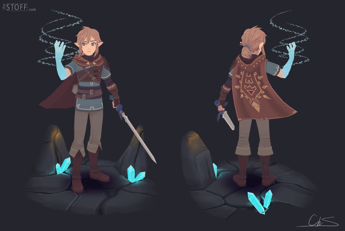 picture Zelda Botw 2 Fanart Link vlskucmvec botw botw2 3d gameart