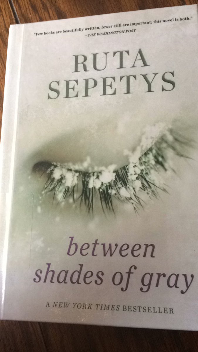 MrsBerlekamp's tweet photo. Just about finished with this lovely piece of historical fiction set during Stalin’s reign of terror. #TheRangerWay #VirtualSpiritWeek https://t.co/5Kj3JGMxTQ