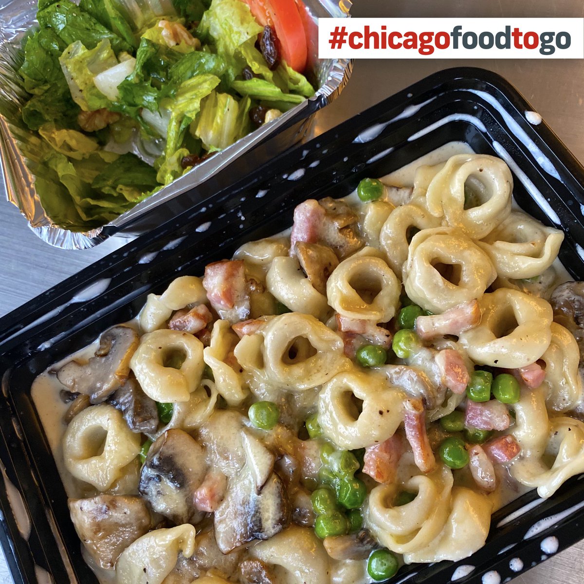 Hey Chicago! Support our local restaurants through our @cw26chicago #chicagofoodtogo initiative. Check out my favorite Italian restaurant <a href="/TopoGigiochi/">Topo Gigio</a> in Old Town. The Tortellini alla Panna is the best!!
