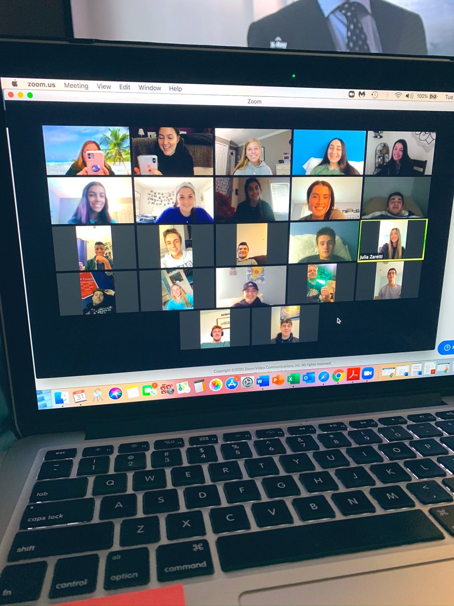 Miss seeing these kiddos - peer mediation fam zoom meeting ❤️ <a href="/gyax/">Gail Yax</a> <a href="/THSPeerMED/">⚫️THS Peer Mediation ⚪️</a>