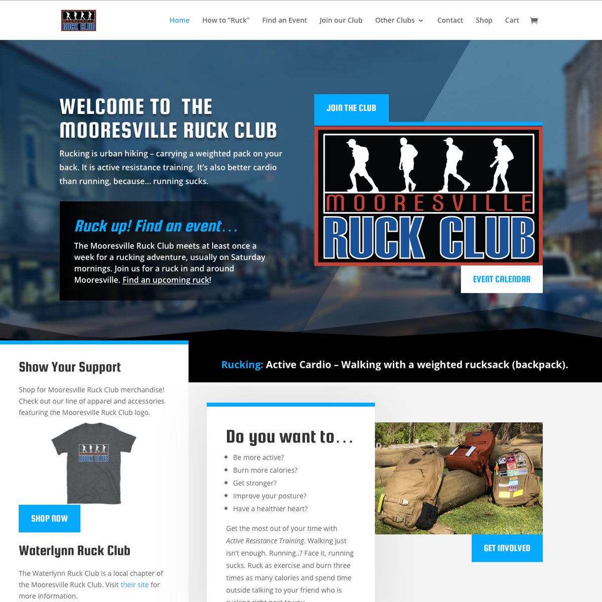 RuckMooresville's tweet photo. Our website is live! Check out https://t.co/ZFXsX8zp5q

#RuckMooresville #Rucking #Ruck #MooresvilleNC https://t.co/AQNHAlCT32