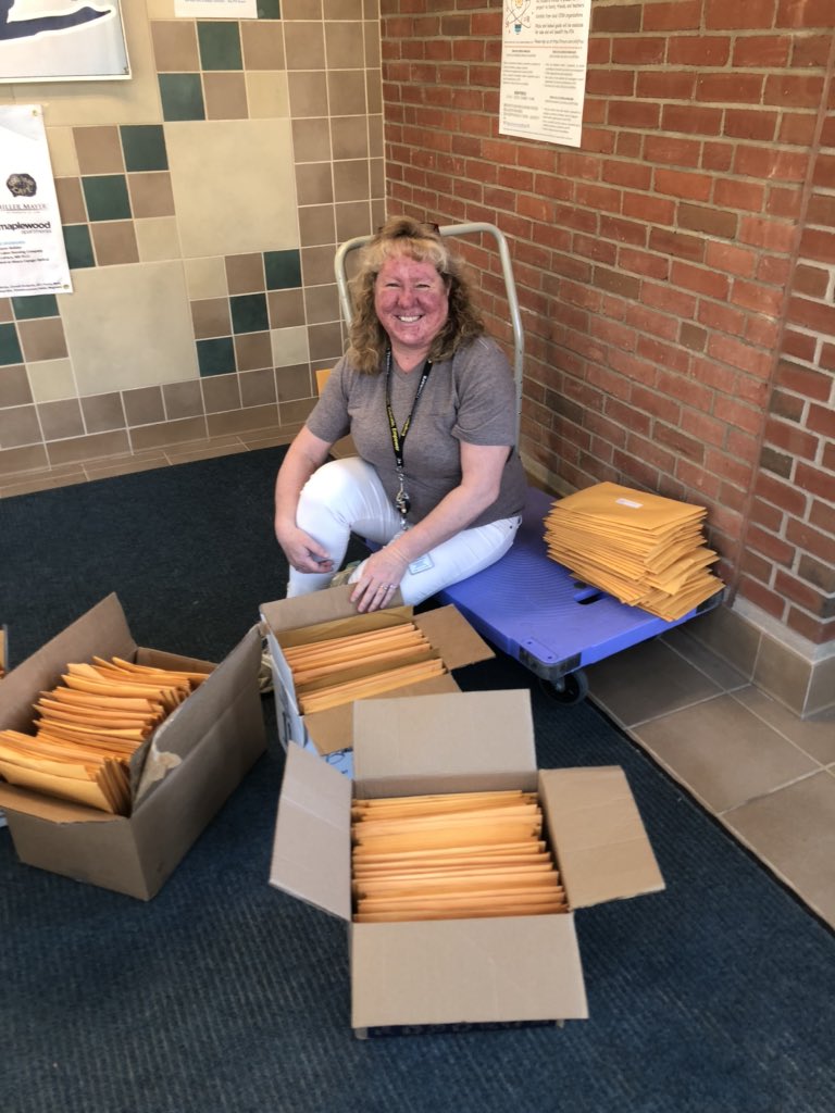 DBreiman's tweet photo. Grateful for the hard work, professionalism, humor &amp; kindness of Kate Alfaro &amp; Lisa Horton making sure learning activities out to student during this difficult time - proud to work w/them together @IthacaNYSchools https://t.co/ZjoRFc1SSb