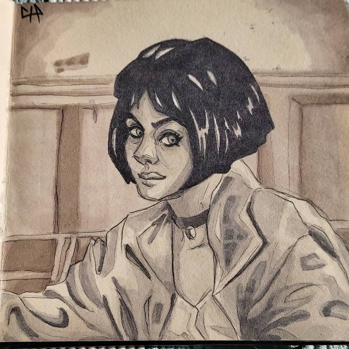 KankDraw's tweet photo. Mathilda Lando
.
.
.
#illustration #art #drawing #artist #artwork #design #sketch #draw #painting #sketchbook #creative #doodle #winsorandnewton #blackandwhite #ink #inksketch #comics #fanart #girl #mathildalando #leontheprofessional #movies https://t.co/A8TV3wH8U0