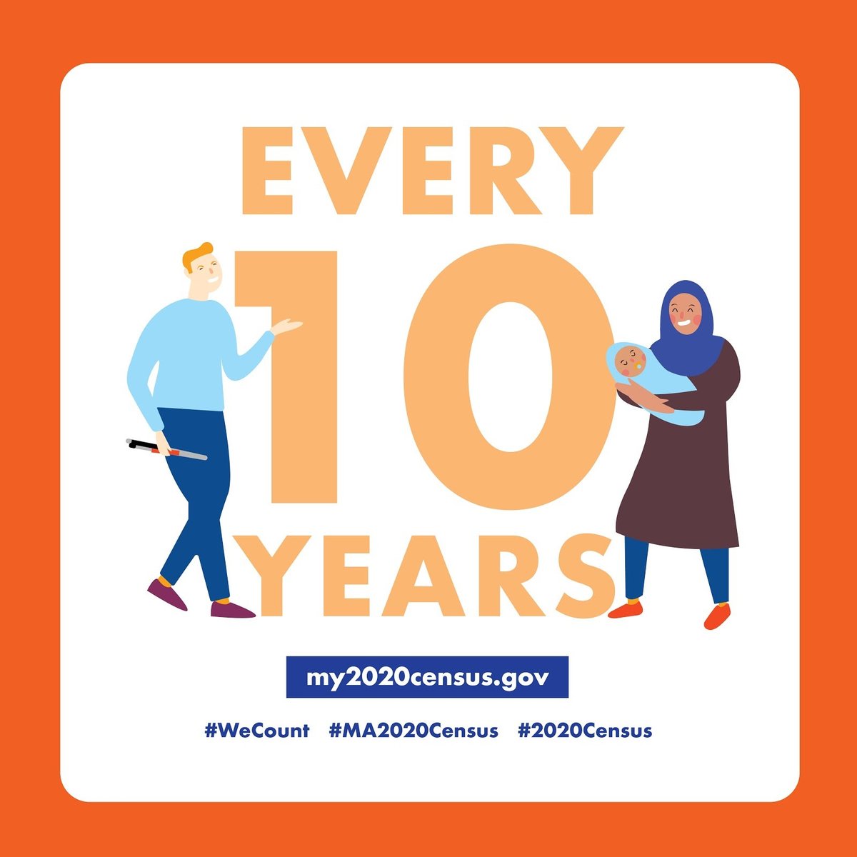 VentressLibrary's tweet photo. Every person counts! Information submitted via the census remains private. To do your part, visit https://t.co/WTPuINDSz4.

#wecount #ma2020census #2020census https://t.co/xqSDFavl71