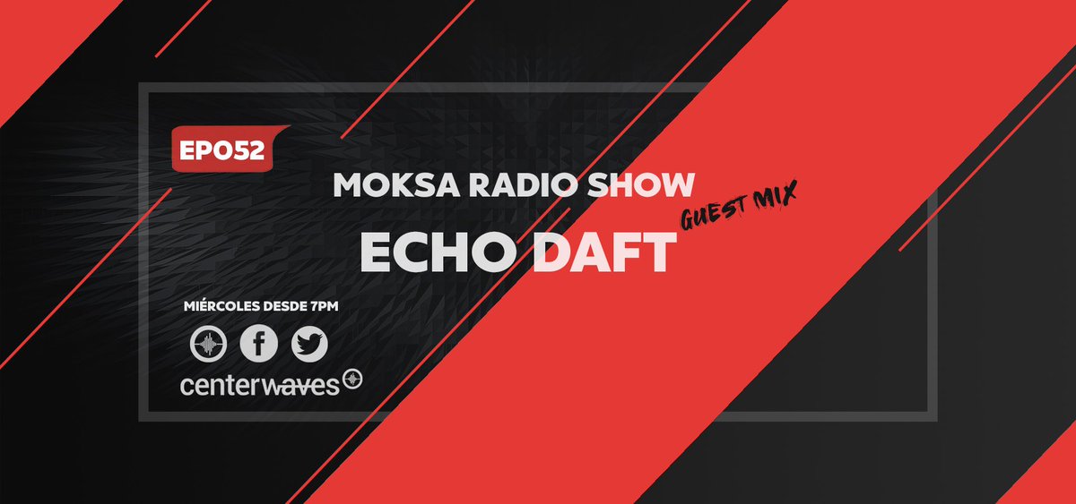 CenterWaves's tweet photo. π΄Β‘EN DIRECTO!
πMoksA Radioshow Ep.052 | #Sareh
π€Set invitado: #EchoDaft
πhttps://t.co/vQjs9beWBv https://t.co/LB0RcaSO37