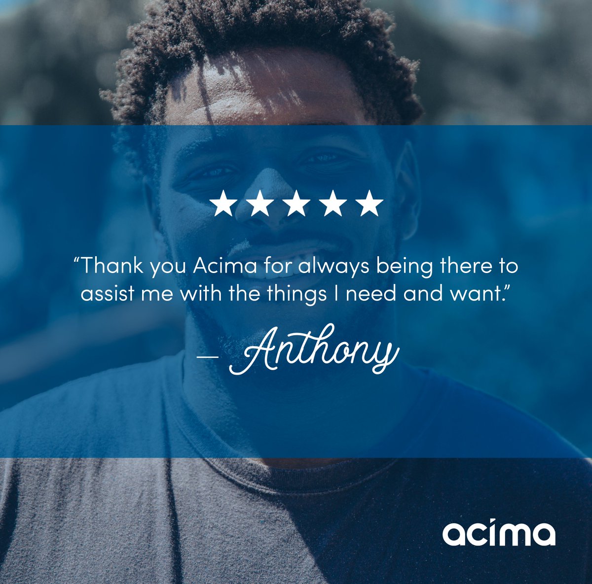 AcimaLeasing's tweet image. And thank you Anthony and everyone who's enjoyed a No Credit Needed purchase option with an Acima merchant.  bit.ly/FindAcima