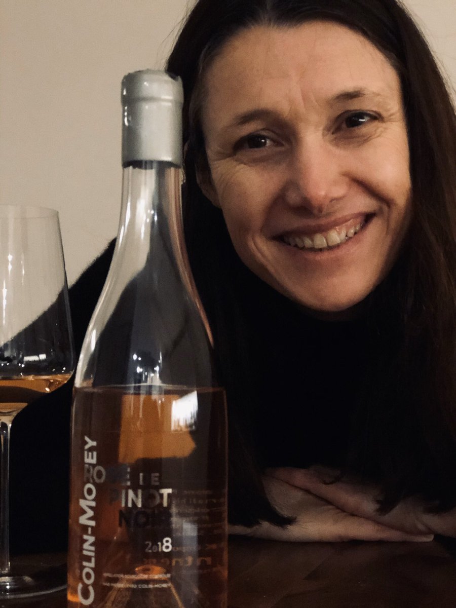 Xtelle85's tweet photo. 1st glass since losing my sense of smell to #Coronavirus 10 days ago. I’m toasting Burgundian vignerons – who are fighting the virus AND the frost – with Pierre-Yves Colin-Morey’s rosé. From London to Hong Kong where I nominate @DebraMeiburgMW to join the #SociableDistancingClub https://t.co/h5FIgFvhvs