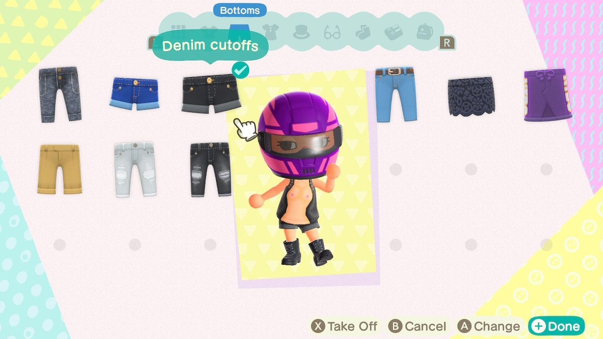 ACgonewild's tweet photo. I'm a sexy, sweet biker chick but don't be fooled! I'm not to be messed with!! 💪

#AnimalCrossingNewHorizions #AnimalCrossingDesigns #ACNH #ACNHDesign https://t.co/ImhQ2jO29D