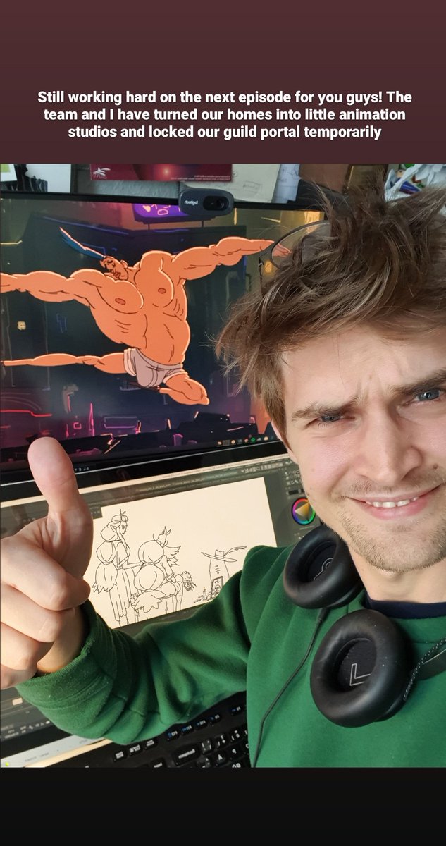 Alethrion's tweet photo. Let's start the month with a little status from the home base (ﾉ´ з `)ノ #talesofalethrion #2danimation #DnD #fantasy @MikkelMainz https://t.co/1fjhnuUf9y