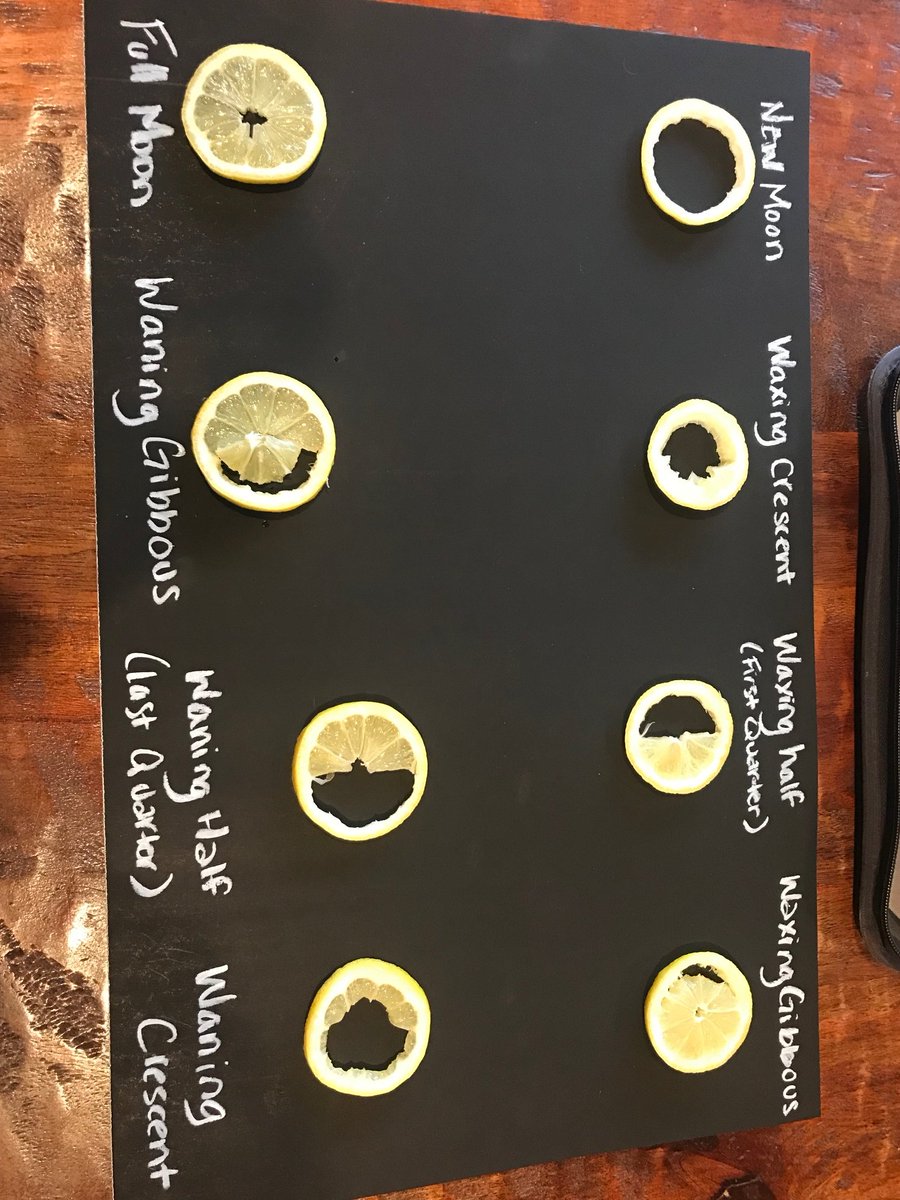 I love seeing all the creativity with moon phases today. #D57BetterTogether #D57Learns