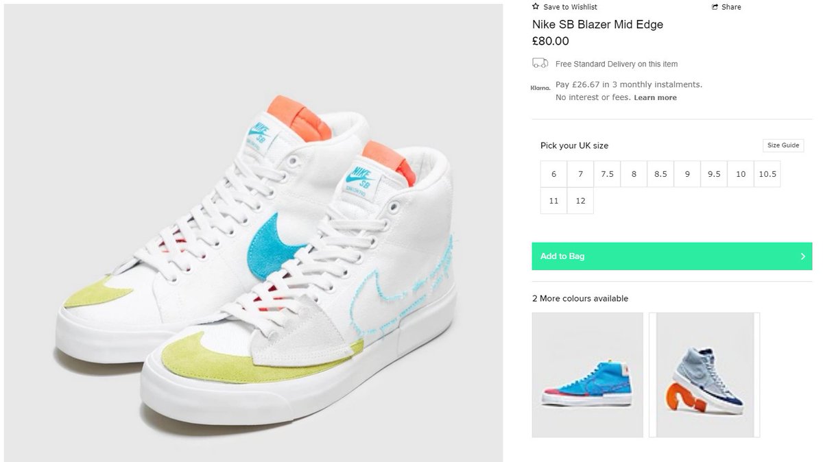 nike sb zoom blazer mid edge oracle aqua