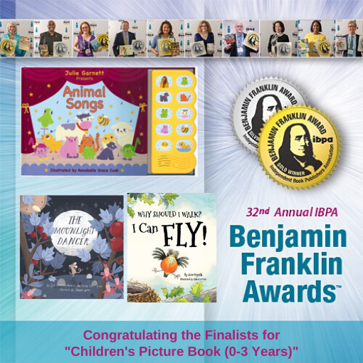 ibpa's tweet photo. A big congrats to the IBPA Benjamin Franklin Award finalists for the "Children's Picture Book (0-3 Years)" category: Peter E. Randall Publisher, @warrenpublish, @DawnPub! See full details here: https://t.co/35Ra8XPbZR #StuckAtHomeReadABook #readabook #ChildrensBooks https://t.co/V4ZRzUrRp8