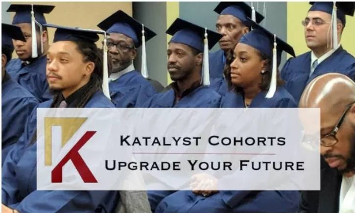 Katalyst Student graduation. NOW READY for entry into the IT Industry
If you want to UPGRADE YOUR FUTURE... Call Katalyst Cohort now!
1-833-426-4678 or visit katalystcohort.com/training
#Krimsongroup,#training,#school,#informationtechnology,#jobs, #careers