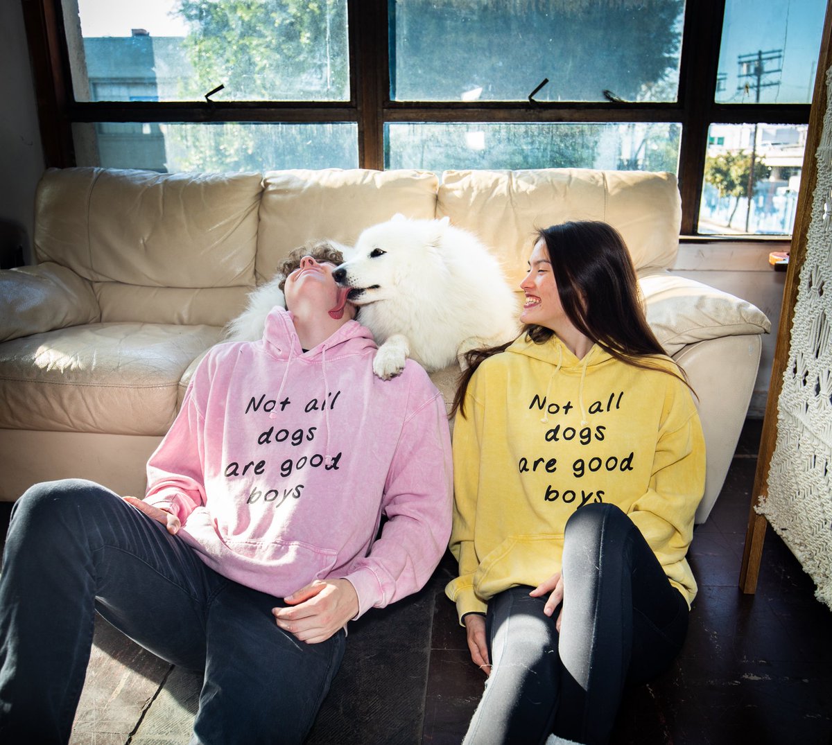 ...some are good girlsAvailable Now:  https://weratedogs.com/products/not-all-dogs-are-good-boys-hoodie