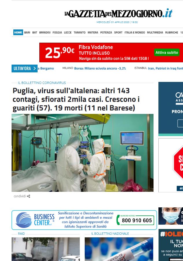 cdpservice's tweet photo. BUSINESS CENTER SULLA GAZZETTA DEL MEZZOGIORNO
Campagna a cura di @cdpservice. Perché è proprio nell'emergenza che c'è bisogno di far muovere il proprio brand. L'esempio? Viene dalla Business Center Srl (https://t.co/KANFcb9e7M) di #Apricena. https://t.co/rLc0Soc1Pc
