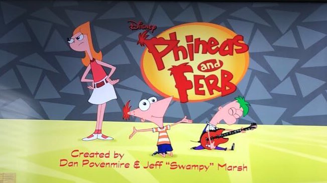 day 19we have come to binge watch phineas and ferb