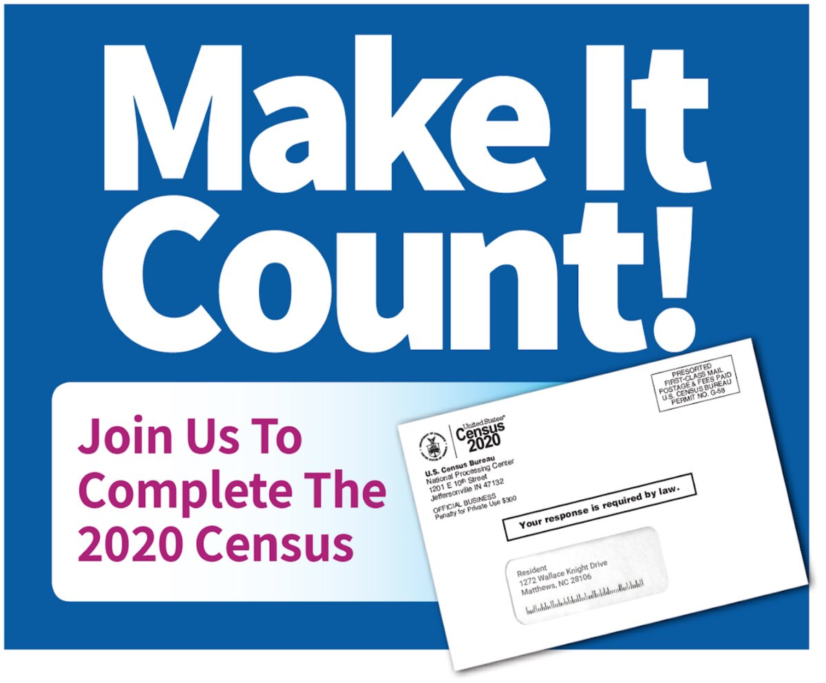It's April 1, 2020 &amp; no joke it's Census Day. While we're unable to celebrate with events in the Library, we encourage you to take the census online. Click here to learn more &amp; find a direct link to take the census. --> bit.ly/3bf8JHA