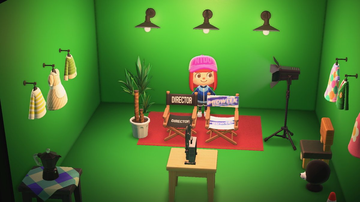 midweek_films's tweet photo. When you can't shoot IRL you create a  green screen studio via #AnimalCrossing
#ACNH https://t.co/RZdmyW8rre