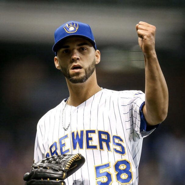 Today’s nugget from the 2020  @Brewers media guide:Alex Claudio led the majors with a career-high 83 appearances in 2019, tying Ken Sanders (1971) for the most in a season in franchise history. #ThisIsMyCrew