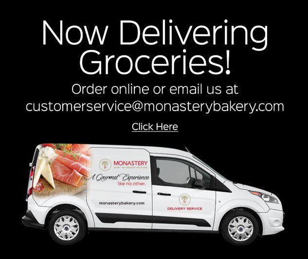 Monastery Bakery on Twitter "HOME DELIVERY We delivery to Oakville