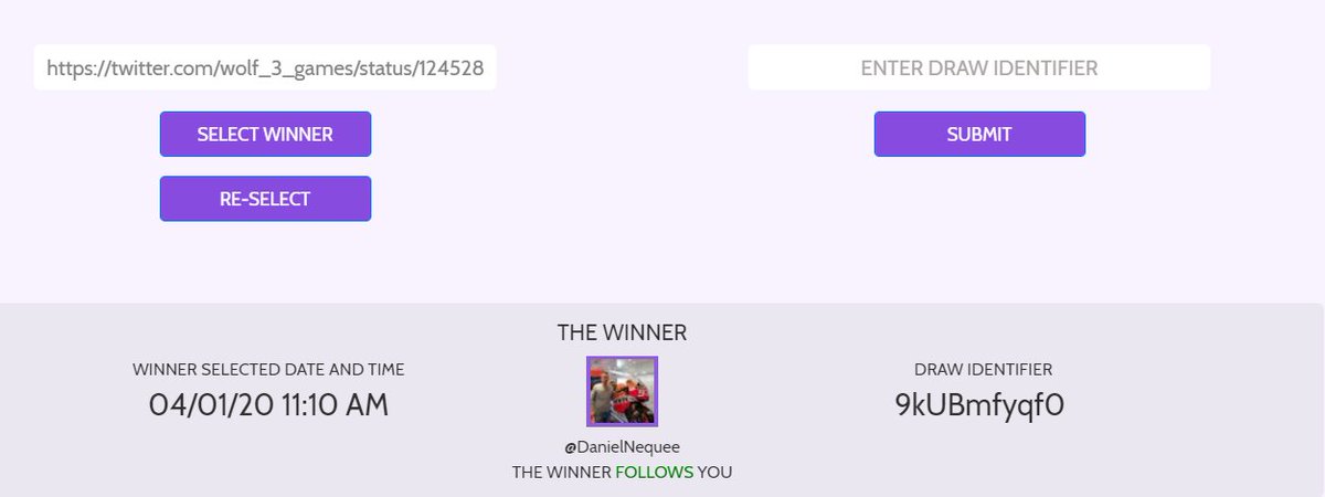 wolf_3_games's tweet photo. Congratulations to @DanielNequee for winning the draw! I'will dm you the steam key for the game! https://t.co/wYfepcLLzk