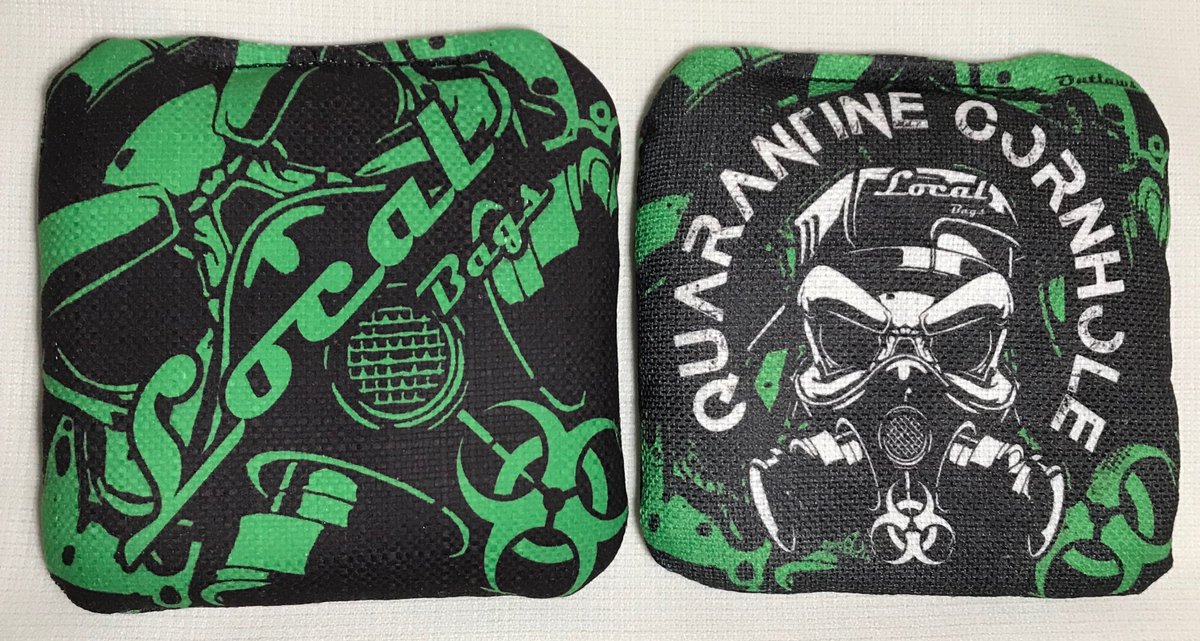 CHcornhole's tweet photo. GIVEAWAY! Quarantine yourself with a set of 4, limited release, Local Outlaws! Pick your color! Wanted to do something with people out of work and isolated. Check @localbagcompany for the newest releases!

Just Follow me, Like and Retweet this post, Winner drawn 3/8! #cornhole https://t.co/eyaTdk7iBY
