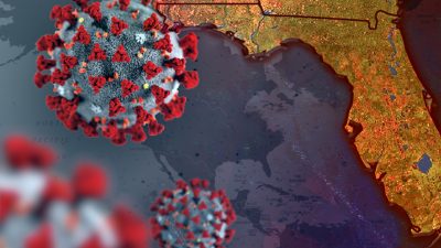 fox35orlando's tweet photo. BREAKING: Governor Ron DeSantis announces he will be issuing a statewide 'stay-at-home' order to help stop the spread of the coronavirus. Begins tomorrow at midnight.

WATCH LIVE NOW:  https://t.co/RG8xpVN9JO https://t.co/YQHiPMe6Yc