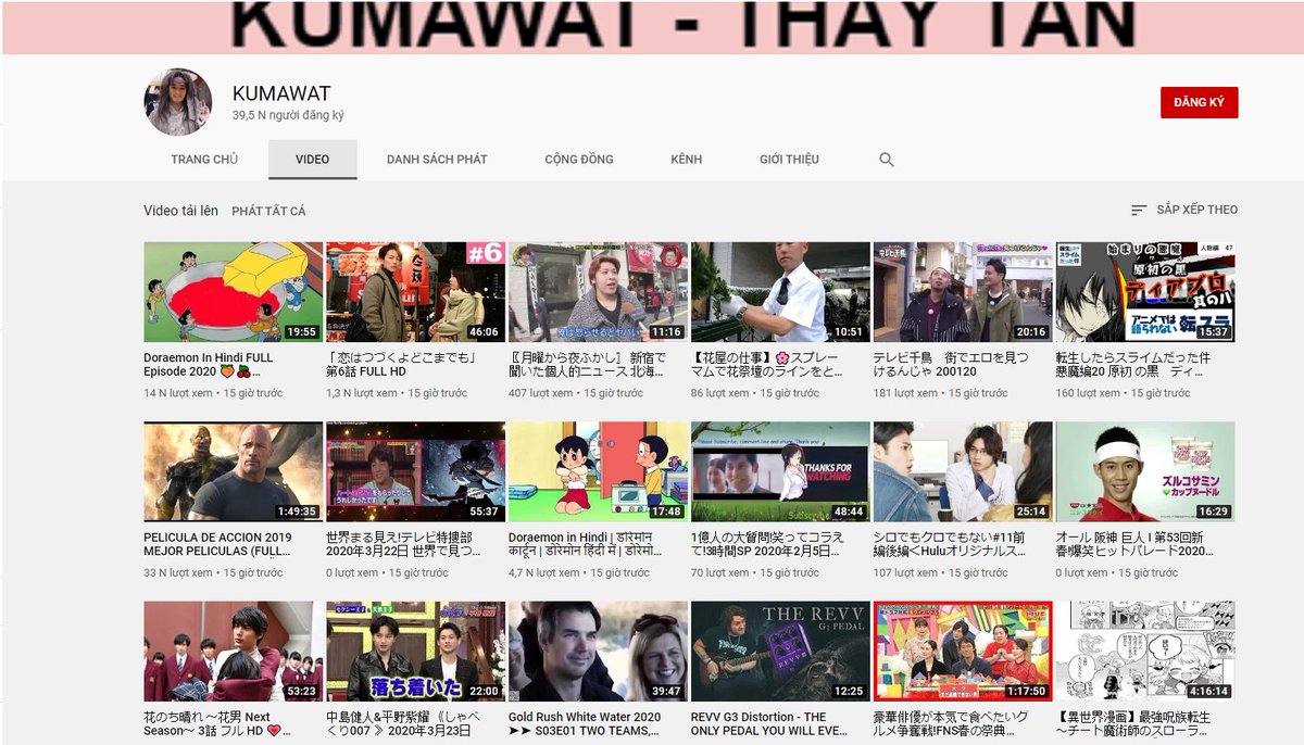 NancyTo69270908's tweet photo. @TeamYouTube @JuliaCa45350295 @TeamYouTube #StayHome
They hacked my channel, they uploaded a lot of videos to my channel, please help me 
my channel : https://t.co/Dysz3fUleW https://t.co/jJqnwqE8ZU