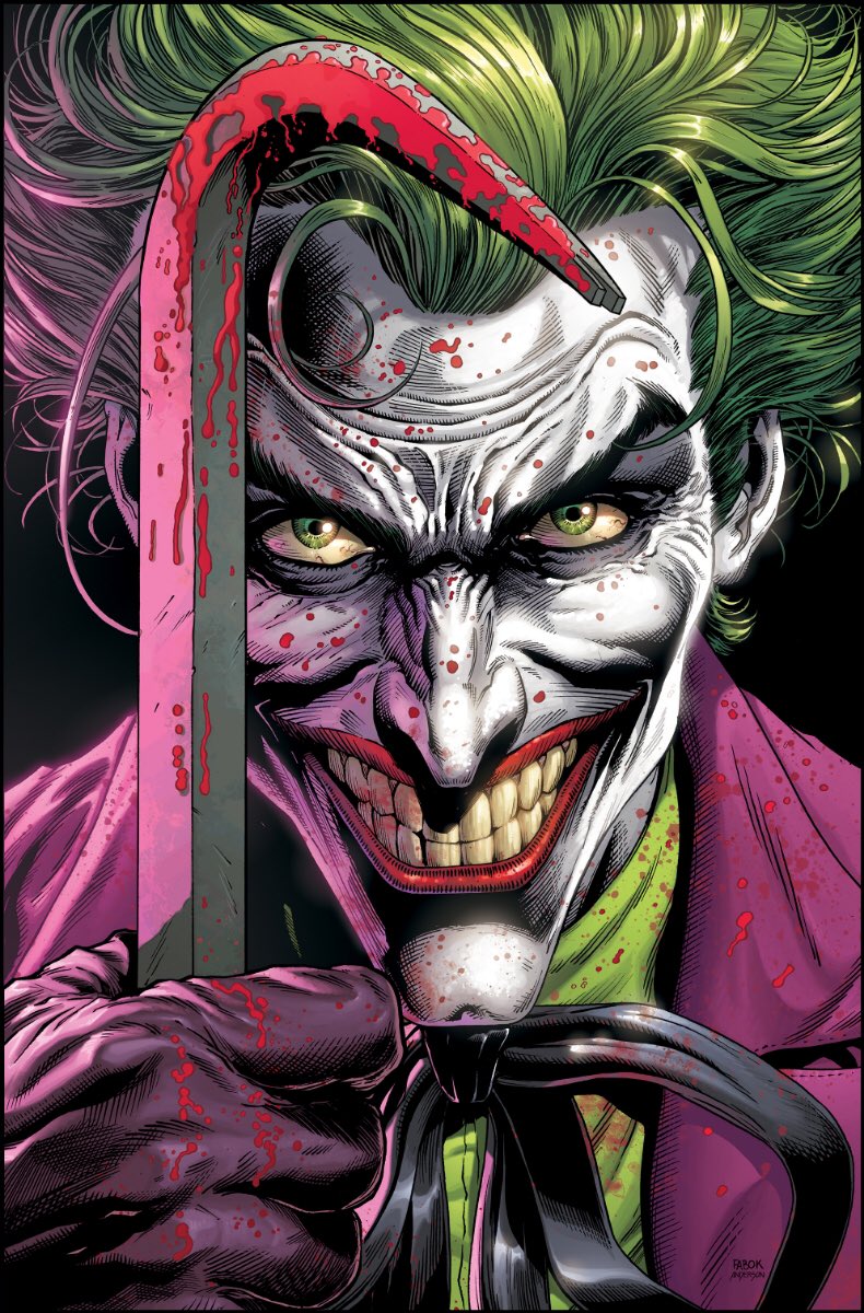 Happy anniversary.  #Joker  #Joker80thAnniversary  @Paul_Dini  @HamillHimself  @TheJohnDiMaggio  @DCComics  @GregCapullo  @Ssnyder1835  @JimLee  @JasonFabok
