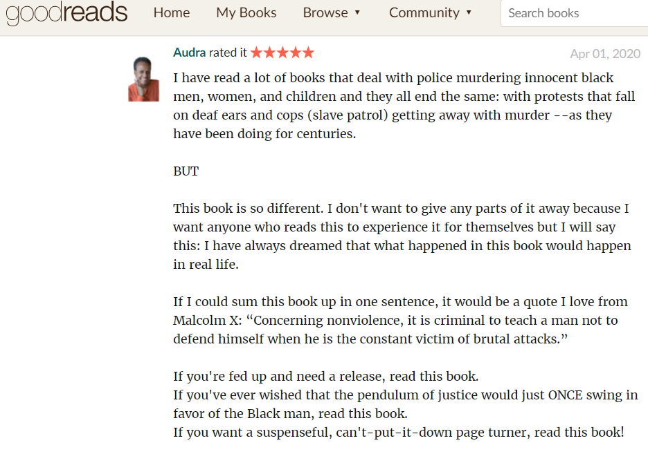 Thmoorenovels's tweet photo. GoodReads ⭐️⭐️⭐️⭐️⭐️ REVIEWS. Get YOUR copy of "I AM..." by T.H. Moore TODAY! 👇🏾👇🏾👇🏾
https://t.co/RgJsygKwxd
@RickeySmiley @IAmSteveHarvey @LouisFarrakhan @OfficialOPPF #TheWritingQUE #RESIST https://t.co/6bIM2ap5Q4