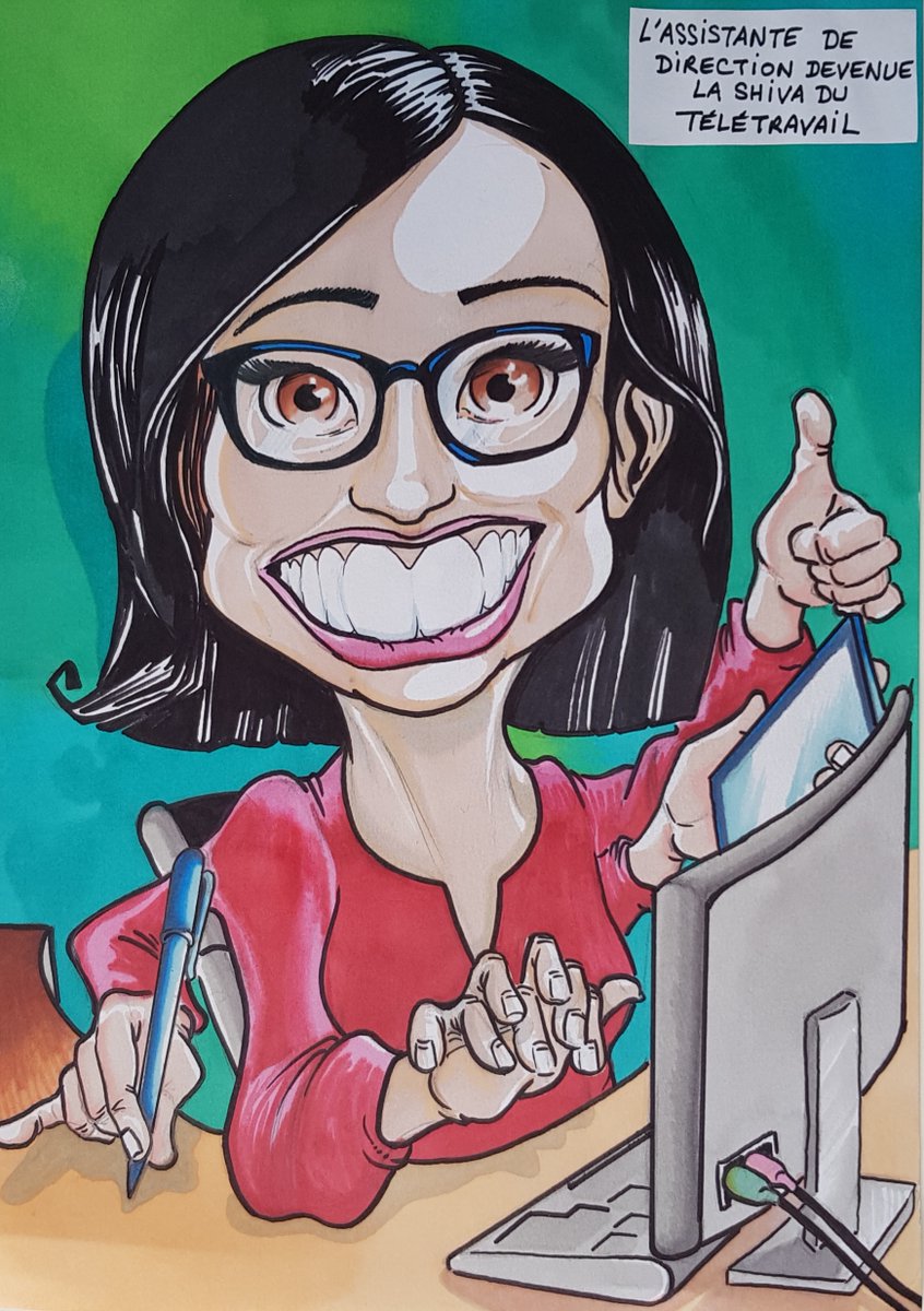 CARCADOSAISSEVA's tweet photo. Cadeau du dessinateur confiné... merci Laurent ! https://t.co/Oqe8ScIore
