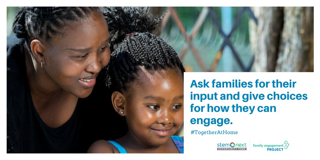 STEMNext's tweet image. “In times of crisis, we often jump to quick solutions. Let’s not forget some basics of family engagement...”@OhioEngage offers an important reminder. #TogetherAtHome #STEMfamilies bit.ly/2WZJYLQ @LindaKekelis