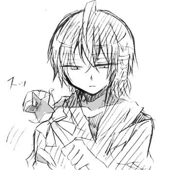 based from iz's drawing, yeah him holding a magic wand is real 