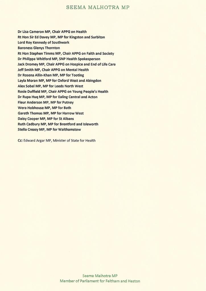 SeemaMalhotra1's tweet image. Today with cross party MPs &amp;amp; Peers &amp;amp; support of 4 APPGs I have written to the Health Secretary to call for a National COVID-19 Support Helpline RT @IndyVoices: We cannot abandon bereaved families – we need a coronavirus helpline now |  independent.co.uk/independentpre…