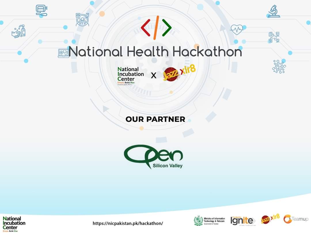nic_islamabad's tweet photo. Delighted to announce our partnership with @opensv for the National Health Hackathon.
Apply Now and get a chance to network with the industry heavyweights.
https://t.co/vAFcLyg0GX
#RebuildAndRise #SolveForHumanity #Hackistan https://t.co/KqIfbBKK4D