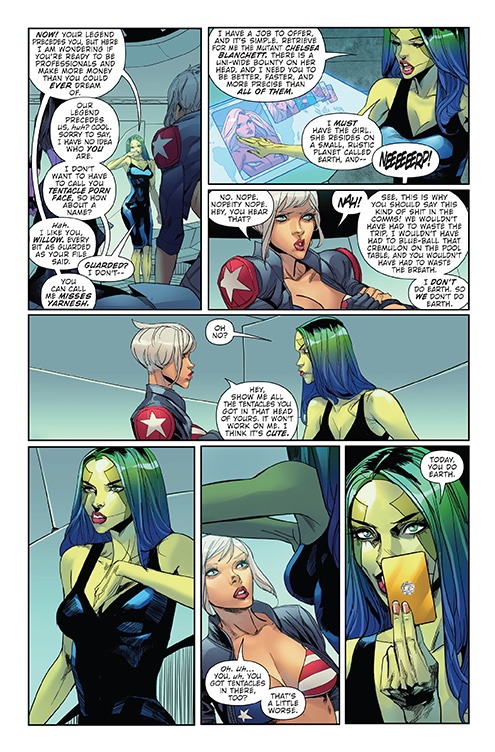 beamazedstudio's tweet photo. Check out this awesome page from #GalacticBountyHunters #2 🖊️Story by @PatShand 🎨Art by @artofCelor 🖍️Colors by @Farahnurmaliza 🔠Letterer 
@GhostGlyph Our online store 🛒https://t.co/jywiuS13hr #comicdistrict #beamazedstudios #indiecomics #supportindiecomics #supportcomicbooks https://t.co/lLb0lFb6t2