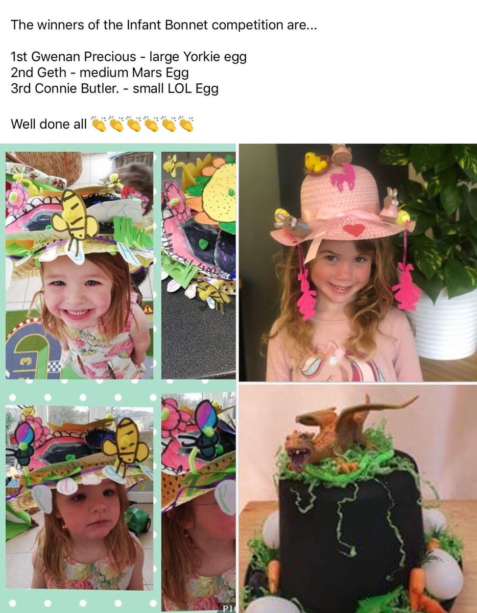 MachenPta's tweet photo. Easter art competitions for all the children. Such wonderful entries from everyone. Thank you to @Morrisons for the prizes. https://t.co/lfpHV7ENxU