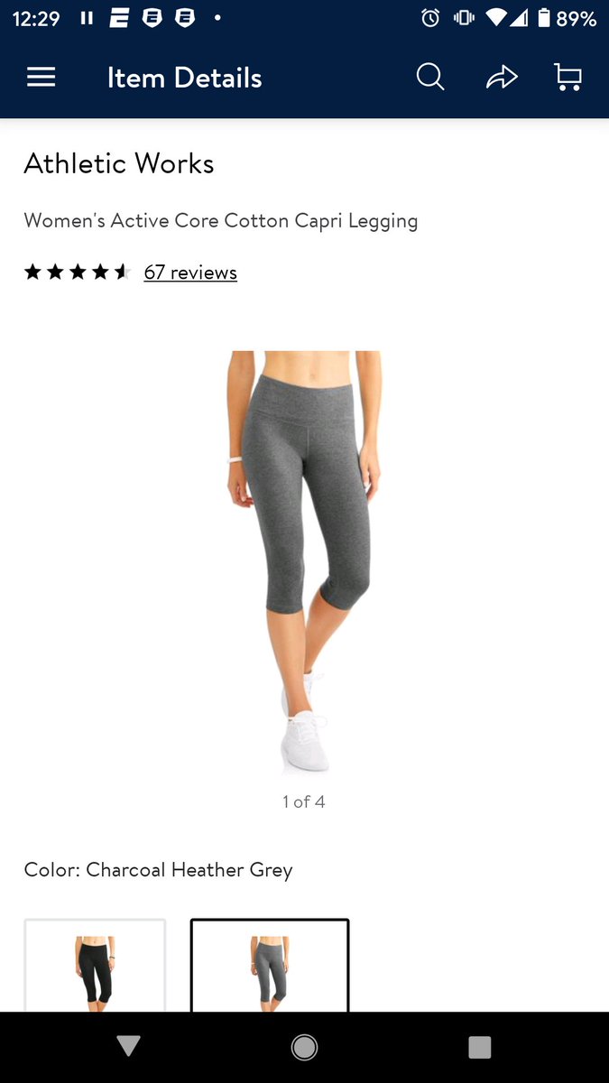 LizzieM1028's tweet photo. @holyswiftpod Honestly, my go to lounge leggings are from Wal Mart. Capri length, don't lose their shape. https://t.co/sqCBtws9zk