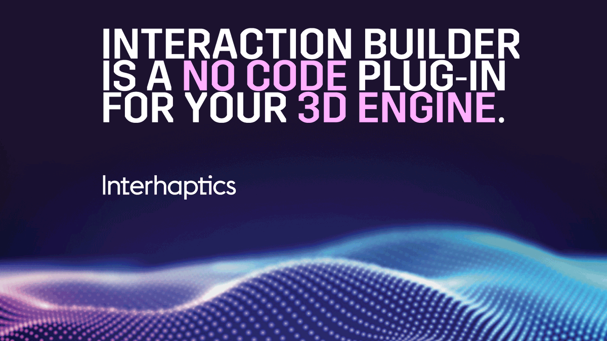 WYVRN_official's tweet photo. 🟣 #WEEKLYFACT 5 by Interhaptics
Visit our website: https://t.co/hhqkkxpNZ6
Download the new demo: https://t.co/JC429fRVzC

#virtualreality #unitydev #unity3D #unityvr #unityasset #VR #interhaptics  #vrdevelopment #vrdev #vrgame #vrgamedev #haptics #unityplugin https://t.co/Rfd7NFRw3o