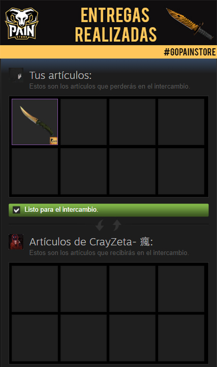 pain_store's tweet photo. Gracias por confiar en nosotros @CrayZfps ✅
Pain Store, ganá con estilo!! 🔥
#GoPainStore 🐑 https://t.co/iH7qJ7KdvX