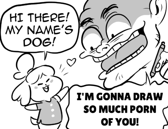 Drawing #AnimalCrossingNewHorizons based solely off what I see online. 
