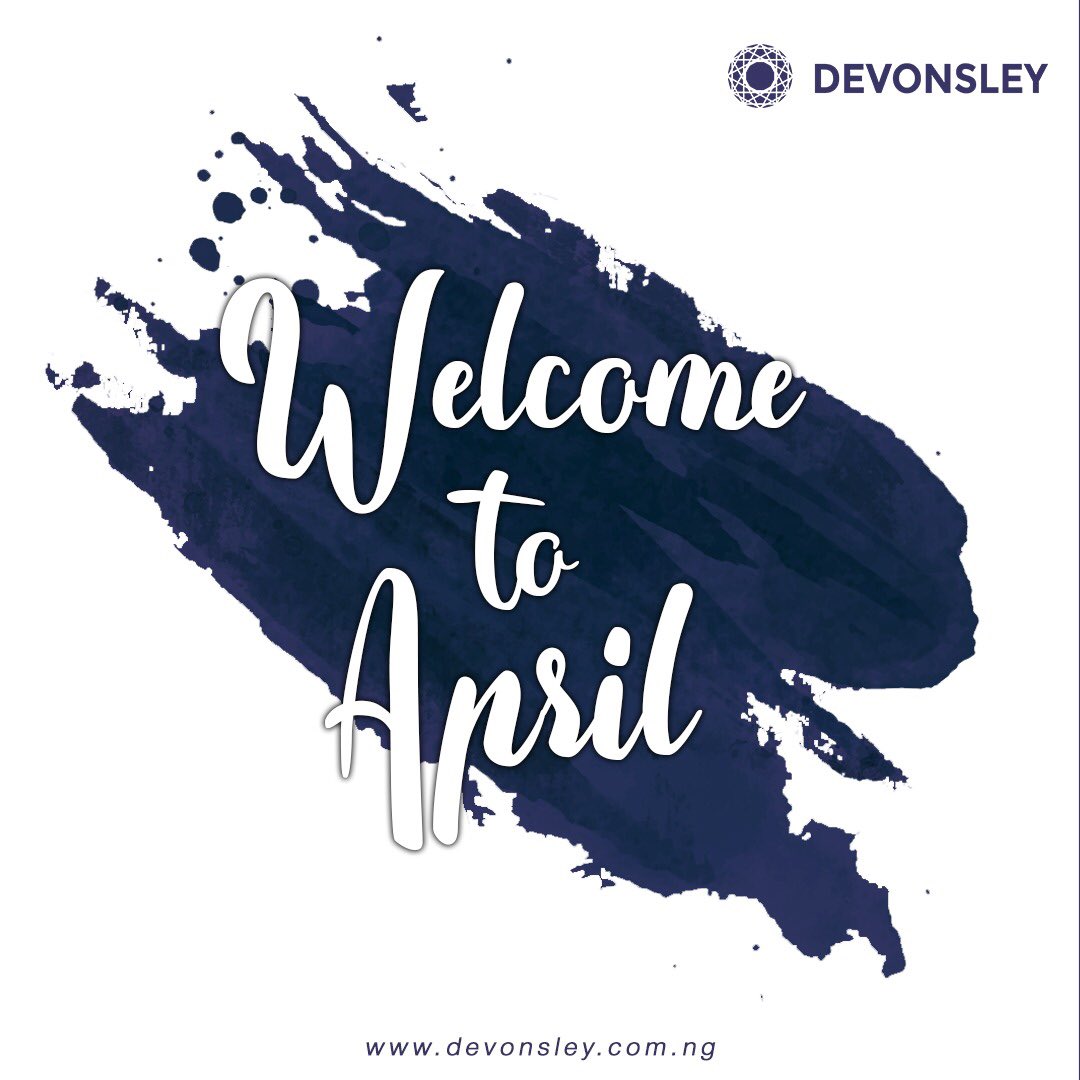TrivesNG's tweet photo. Happy new month, we hope you and your family are staying safe this period.
Have a great month!
#Devonsley #StaySafe #TheLockdown #April1st https://t.co/mOVcaBd5Uh