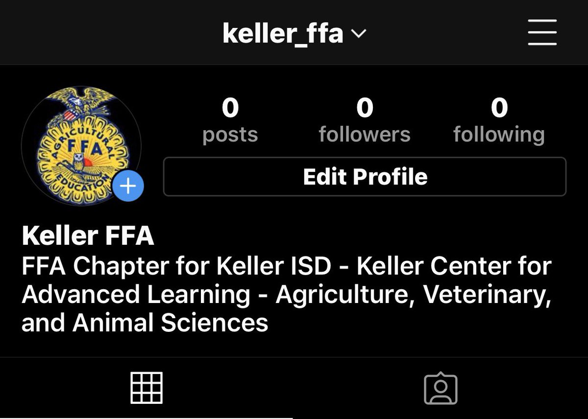 KellerISDFFA's tweet photo. Hey Keller FFA we have some exciting news for y’all!! We now have our very own INSTAGRAM!! Be sure to follow our new account and keep up with us! #CTEinKISD 

IG: keller_ffa https://t.co/iWbuB63fSt