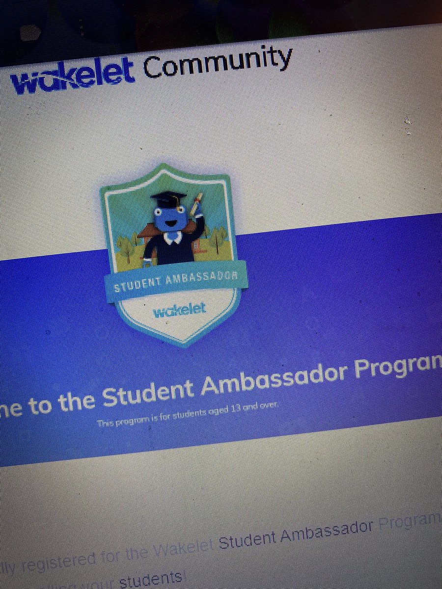 goodmanre03's tweet photo. Thank you @wakelet for an amazing webinar on your Student Ambassador program. I can’t wait to get started with my Ss and to see what they can do with the 6 Cs! You all make it look so easy. #FRCOChat #bfmstpd https://t.co/HDYK8zEoWx