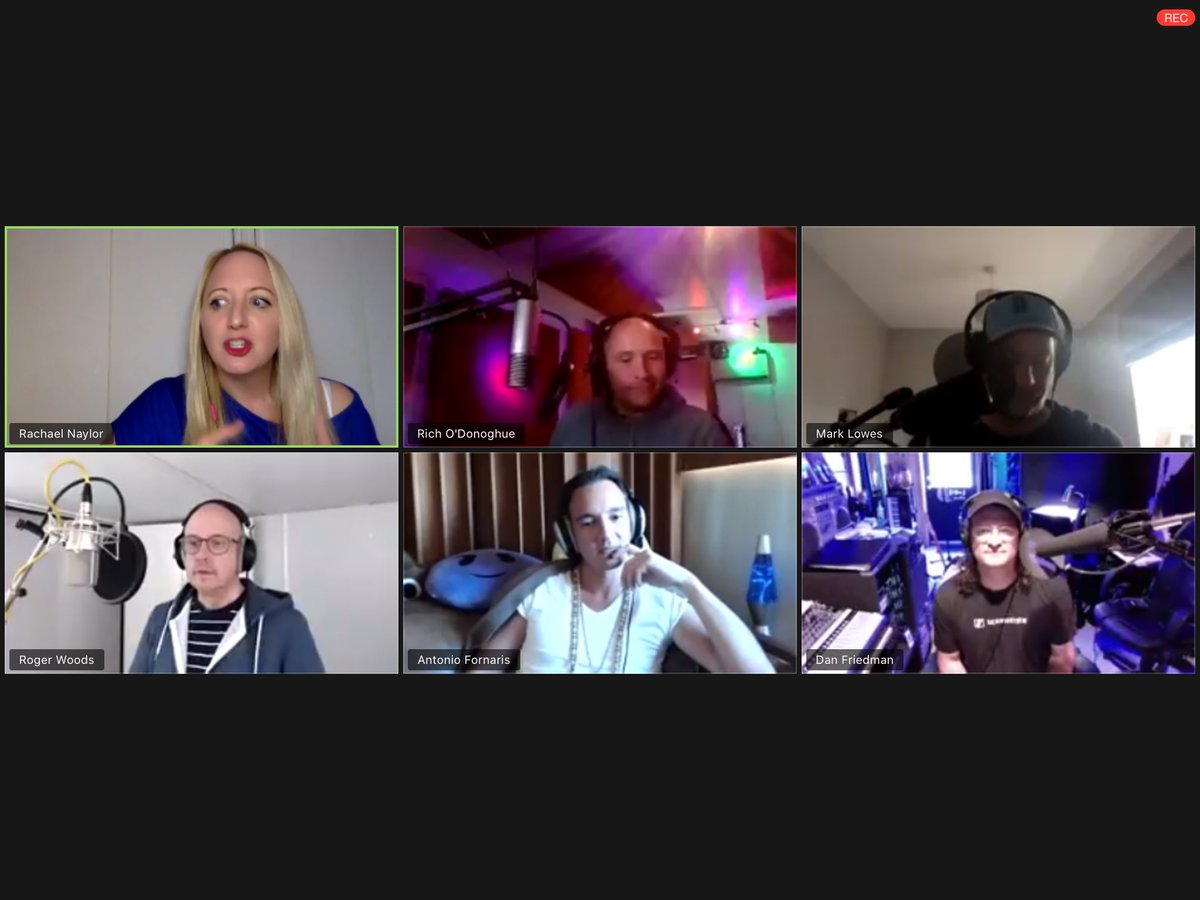 What a fantastic and informative #vonwebinar with <a href="/NetworkVO/">The VO Network</a> 
Learning all about #homestudio 
Thank you <a href="/AntonioFornaris/">Antonio Fornaris</a> <a href="/rogerwoodsvo/">Roger Woods VO</a> <a href="/RichODonoghue/">Rich O'Donoghue</a> <a href="/DanFriedmanVO/">Dan Friedman</a> for all your advice and tips. 
#thevoiceovernetwork #voiceover