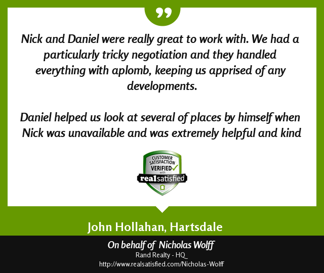 nick wolff (@rednwolff) on Twitter photo Smiling from ear to ear as I read this wonderful recommendation. realsatisfied.com/Nicholas-Wolff via <a href="/realsatisfied/">RealSatisfied</a> Smiling from ear to ear as I read this wonderful recommendation. realsatisfied.com/Nicholas-Wolff via <a href="/realsatisfied/">RealSatisfied</a>