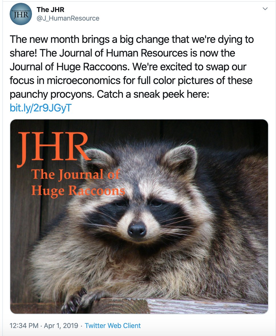 The Jhr Us On April 1st 19 Vs April 1st All April Fooling Aside We Hope Econtwitter Is Staying Safe Sane And Sanitized At Home Pass The Time By The Jhr Us On April 1st 19 Vs April 1st All April Fooling Aside We Hope Econtwitter Is Staying Safe Sane And Sanitized At Home Pass The Time By
